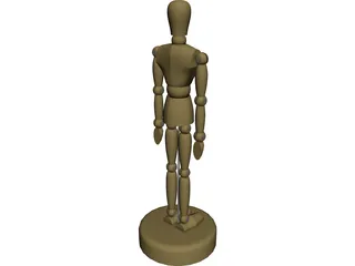 Manichino 3D Model preview