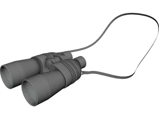Binoculars 3D Model preview
