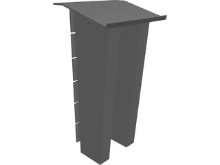 Pulpit 3D Model preview