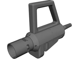 Spray Gun 3D Model preview