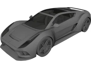 Saleen S5S Raptor (2010) 3D Model preview