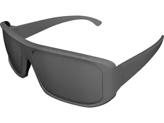 Sunglasses 3D Model preview
