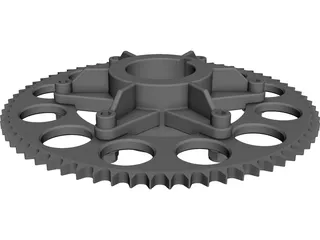 Sproket Gocart 3D Model preview