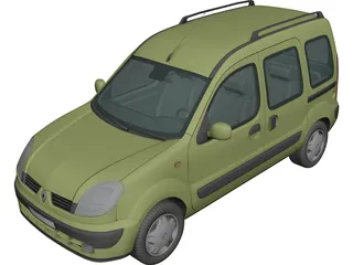 Renault Kangoo 3D Model preview