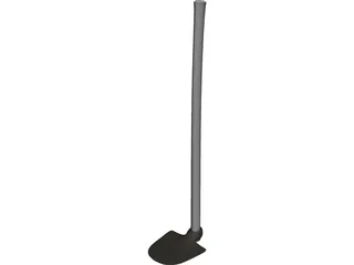 Farm Hoe 3D Model preview