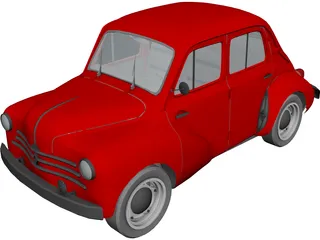 Renault (1948) 3D Model preview