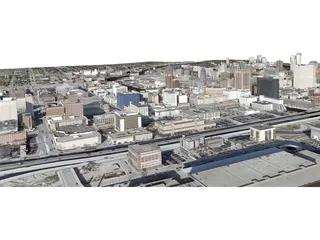 Milwaukee City 3D Model preview