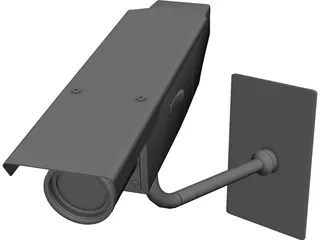 Security Camera 3D Model preview
