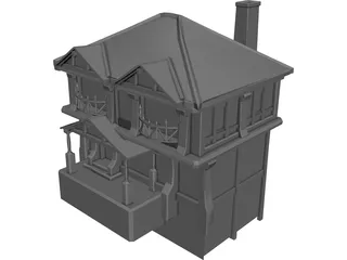 House 3D Model preview