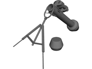 M47 Dragon Anti-tank 3D Model preview