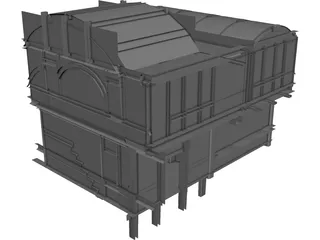 Interior House 3D Model preview