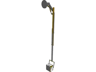 One Man Cherrypicker 3D Model preview