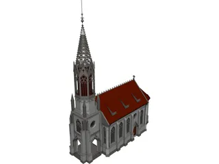 Stuttgart Berg 3D Model preview