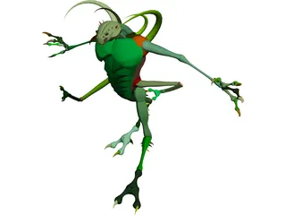 Bugman 3D Model preview