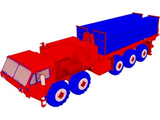 THAAD 3D Model preview