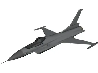 F-16 3D Model preview