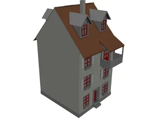 House 3D Model preview