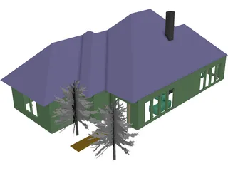 House 3D Model preview