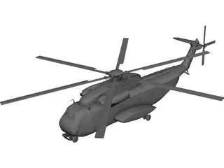 Sikorsky CH-53 Sea Stallion 3D Model preview