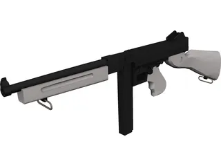 Thompson 3D Model preview