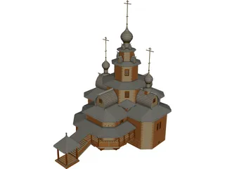 Church Tranfiguration 3D Model preview
