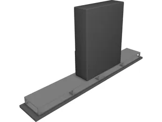 TV 3D Model preview