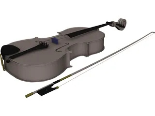 Viola 3D Model preview
