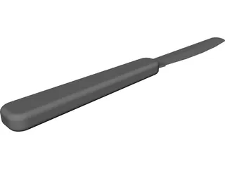 Knife 3D Model preview