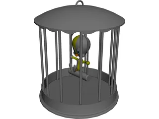 Tweety 3D Model preview