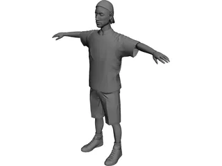 Boy 3D Model preview