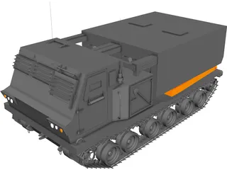 MLRS 3D Model preview