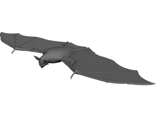 Vampire Bat 3D Model preview