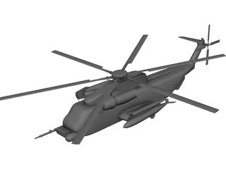 Sikorsky MH-53J Pave Low III 3D Model preview