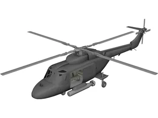 Westland Lynx Mk3 [+Interior] 3D Model preview