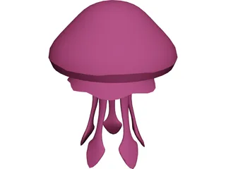 Jelly Fish 3D Model preview