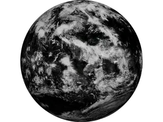 Earth 3D Model preview