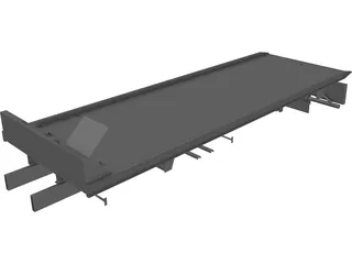 Rollback for 8 ton Towtruck 3D Model preview