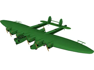 Kalinin K-7 Giant 3D Model preview
