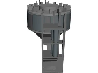 Steel-Concrete Bond 3D Model preview