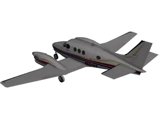 Beechcraft King Air C90GT 3D Model preview