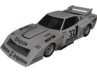 Toyota NASCAR Turbo 3D Model preview