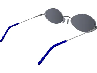 Glasses 3D Model preview