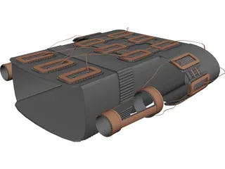 Powersuit 3D Model preview