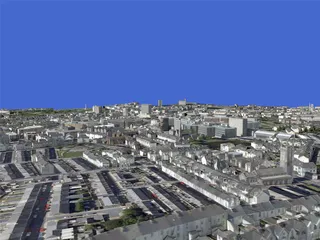 Plymouth City (UK) 3D Model preview