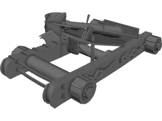 Cross Bow 3D Model preview