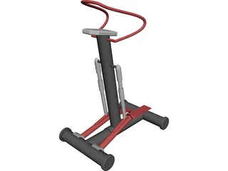 Step Mashine 3D Model preview