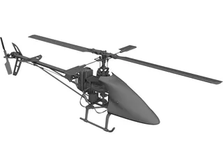 RC Helicopter 3D Model preview