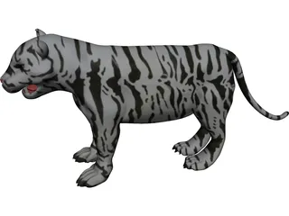 Tiger 3D Model preview
