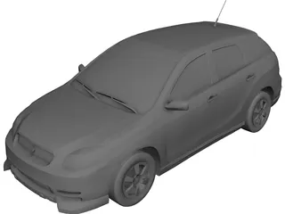 Toyota Matrix 3D Model preview