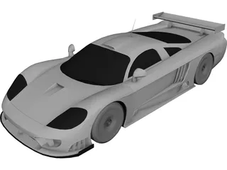 Saleen S7R 3D Model preview